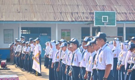 OSIS SMPN 2 Muaro Jambi Punya Nahkoda Baru
